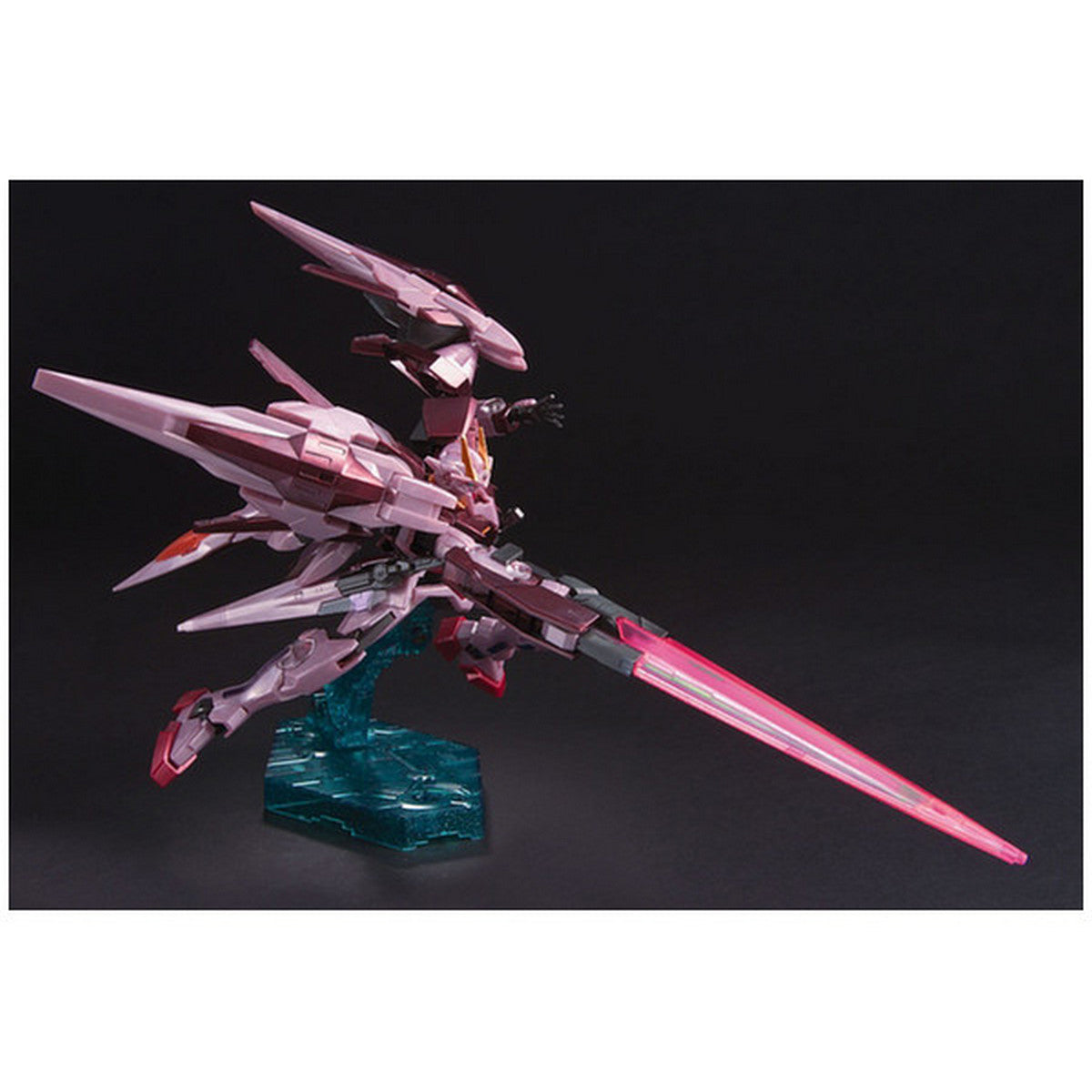 1/144 HG00 042 Gundam Trans-am GN-0000 + GNR-010 00-Raiser-Set Gloss Injection Ver.