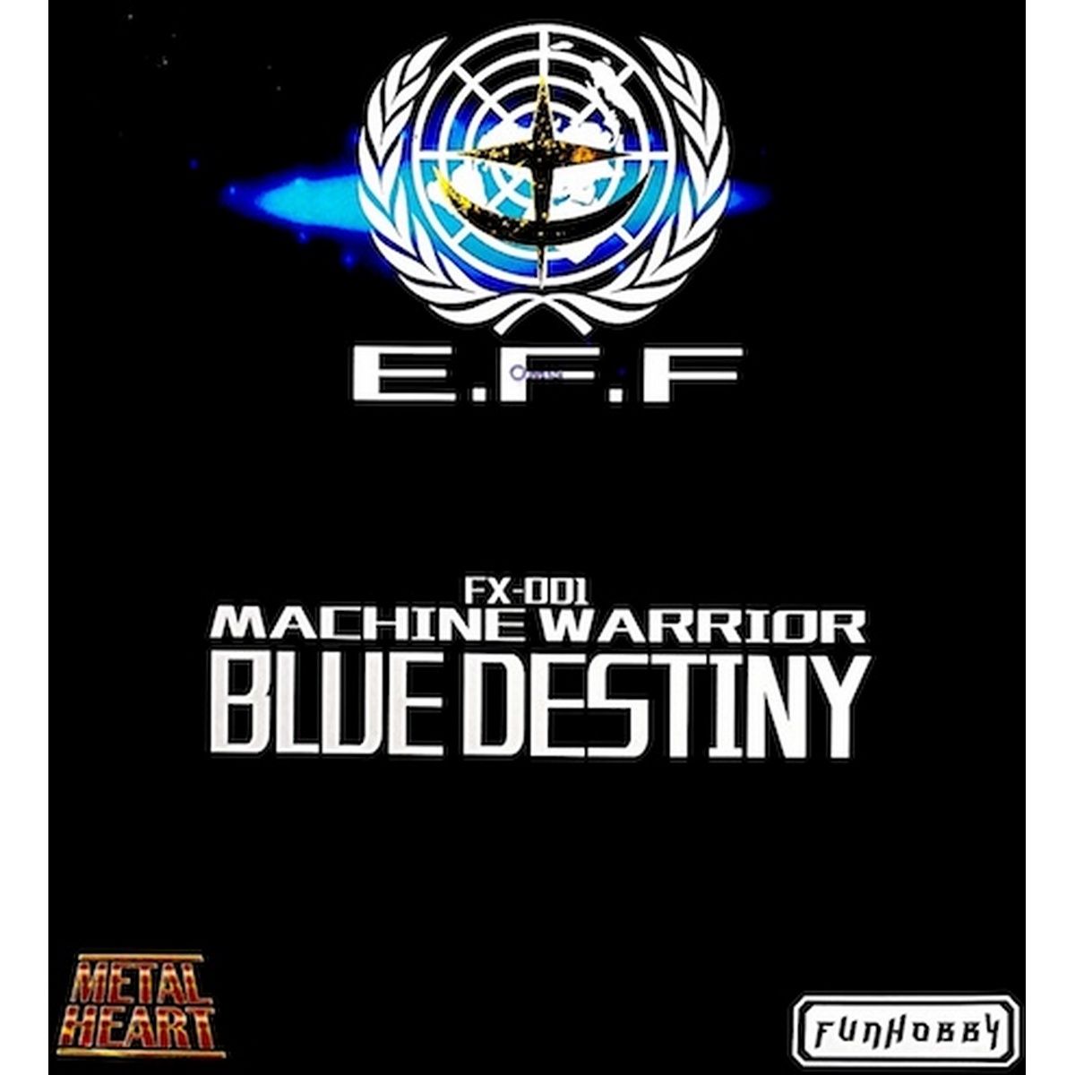 Funhobby 1/100 Metal Heart Machine Warrior RX-79BD-1 Blue Destiny