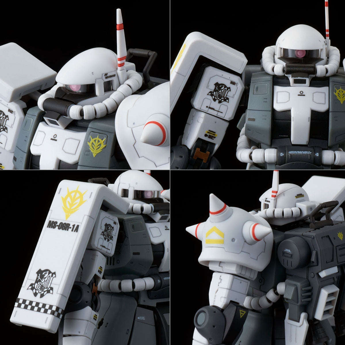 RG 1/144 MS-06R-1A Zaku II Eric Mansfield Custom