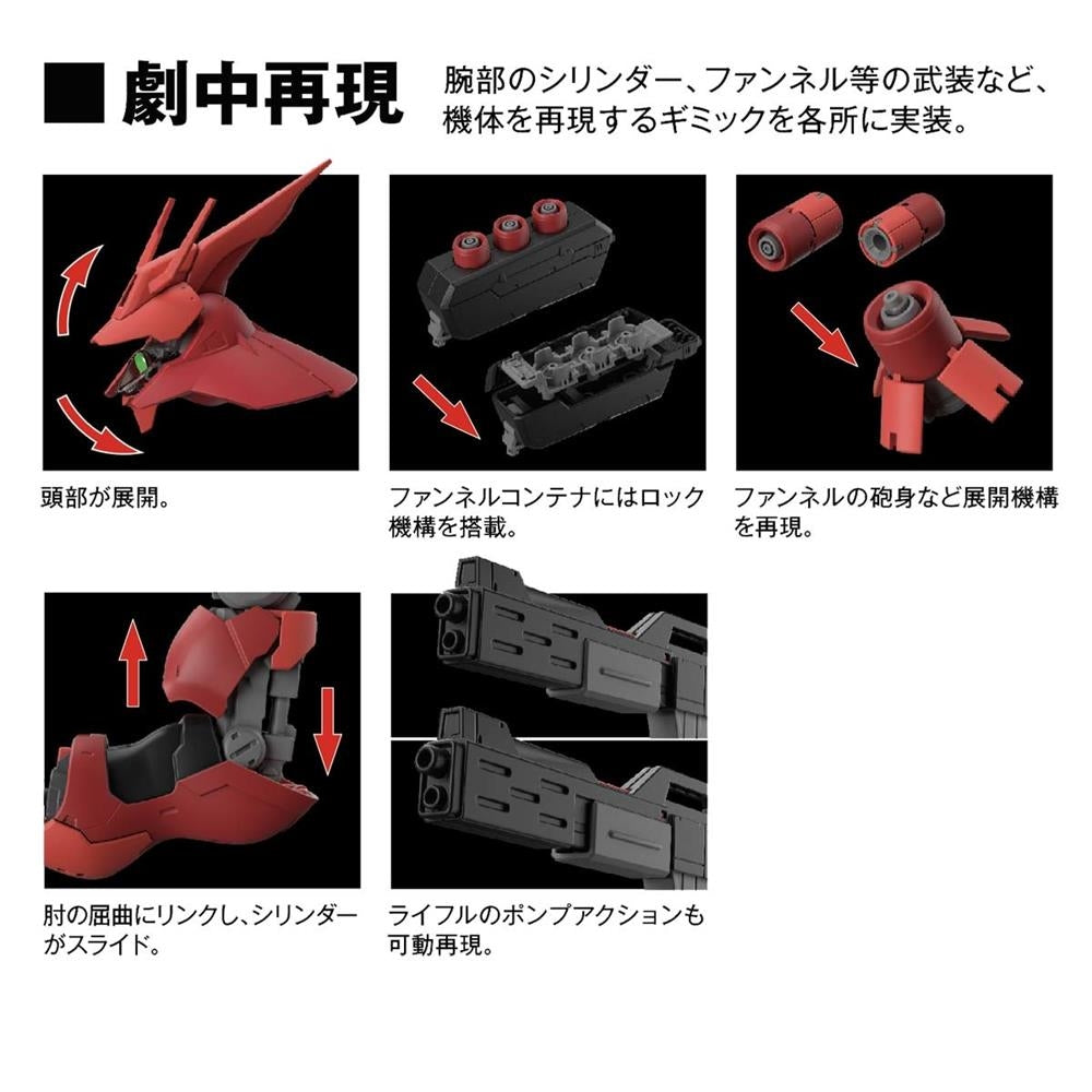 RG 1/144 029 MSN-04 Sazabi