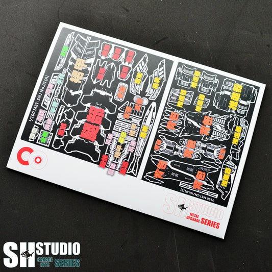 SH STUDIO MG 1/100 MSN-06S Sinanju etched metal upgrade kit