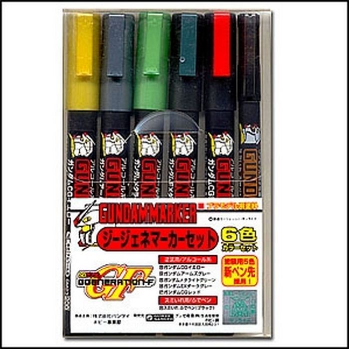 GSI Creos AMS106 G Generation Six Color Marker Set