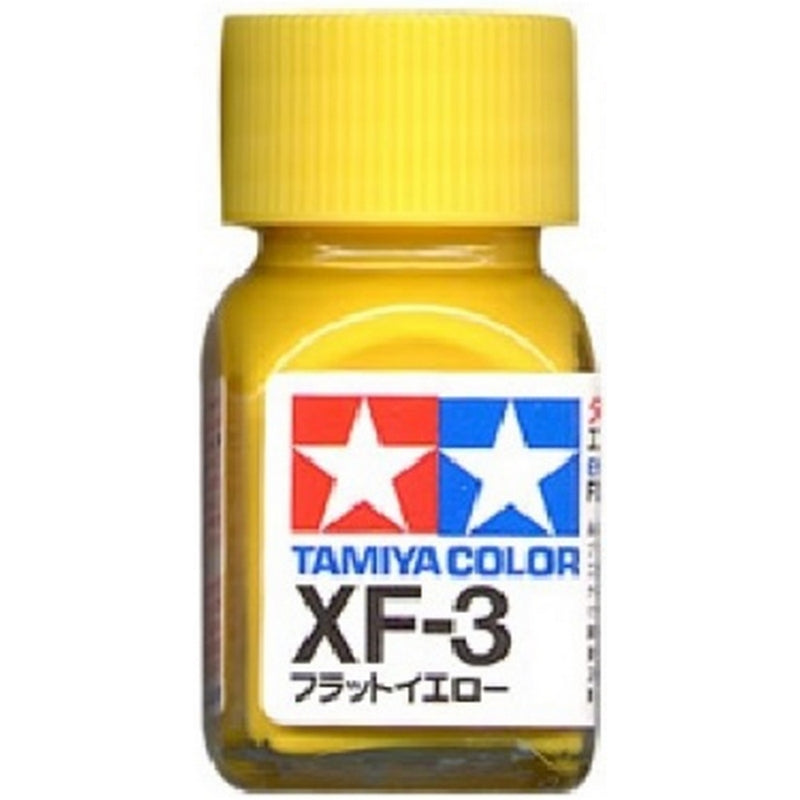Tamiya Enamel Paint XF-3 Flat Yellow 10ml - 4503549480303