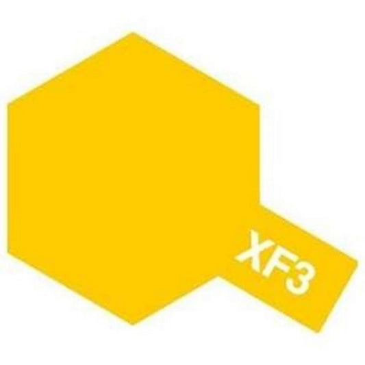 Tamiya 80303 Enamel Paint XF-3 Flat Yellow 10ml