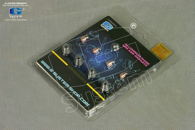 G System - Dark-Iron Coated Metal Thruster Accessory Ø 10.0 x 8.0 mm