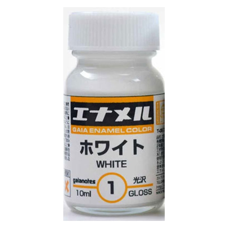 Gaia Enamel Color GE-01 White (Gloss) 10ml