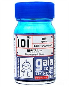 Gaia Color 101 Fluorescent Blue 15ml