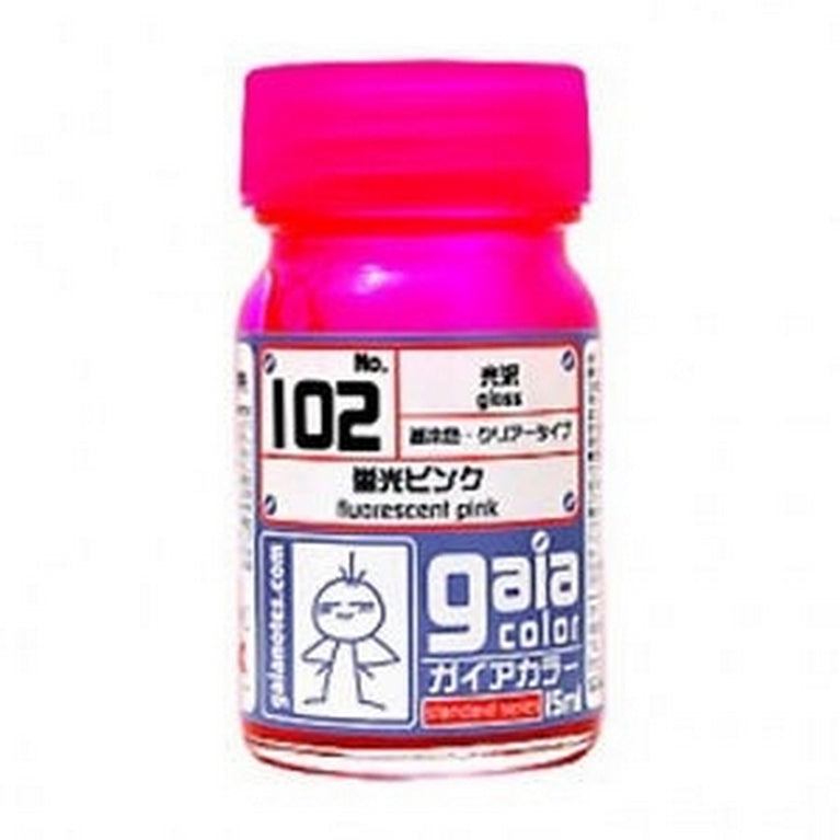 Gaia Color 102 Fluorescent Pink 15ml