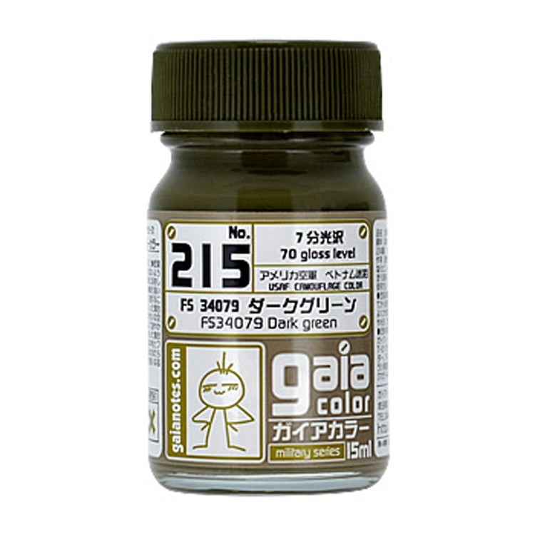 Gaia Color 215 FS34079 Dark Green 15ml