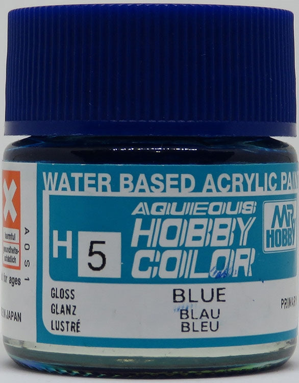 GSI Creos Mr. Hobby Aqueous Color H-005 【GLOSS BLUE
