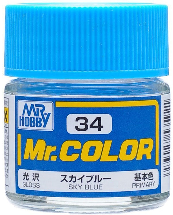 GSI Creos Mr. Color 034 Sky Blue (GLOSS) 10ml
