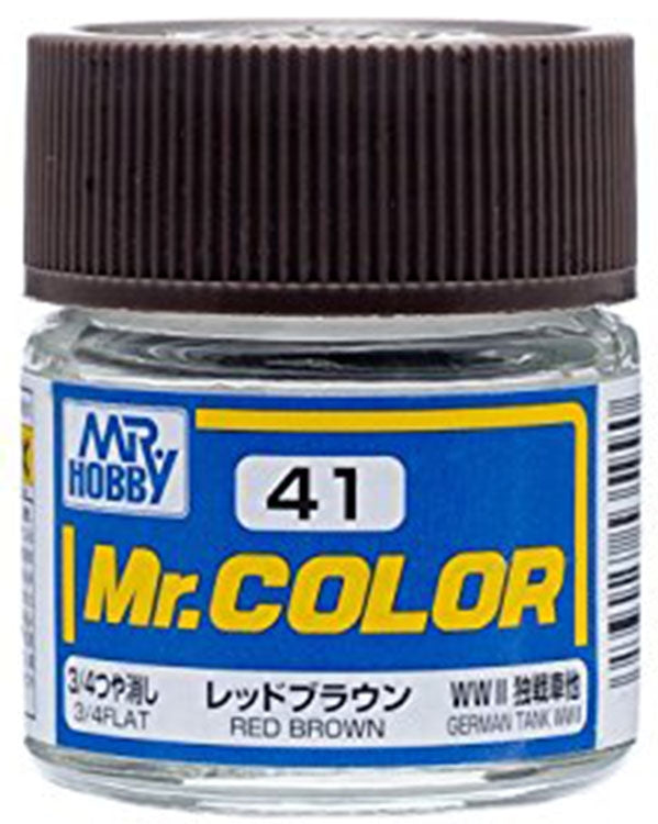 GSI Creos Mr. Color 041 Red Brown (FLAT) 10ml