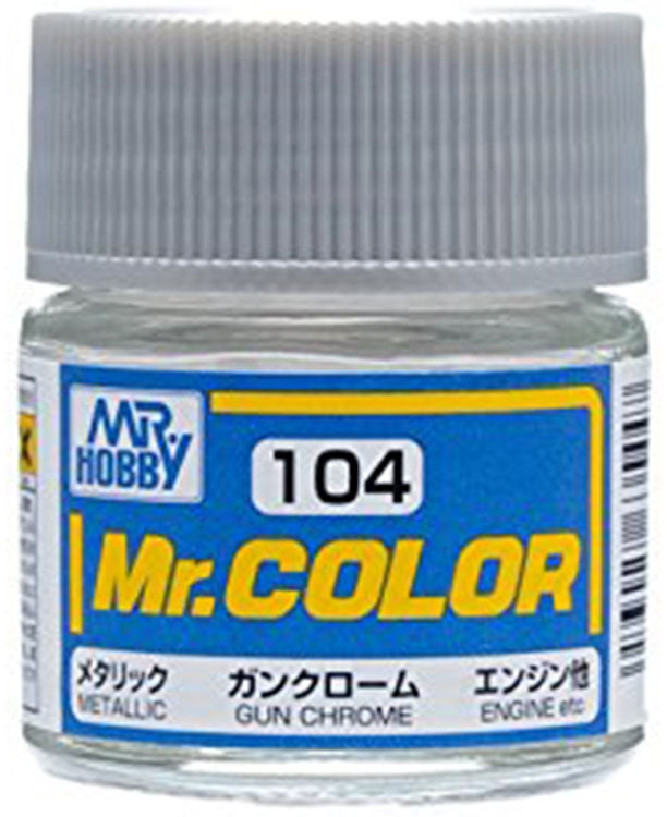 GSI Creos Mr. Color 104 Gunm Chrome (METALLIC) 10ml