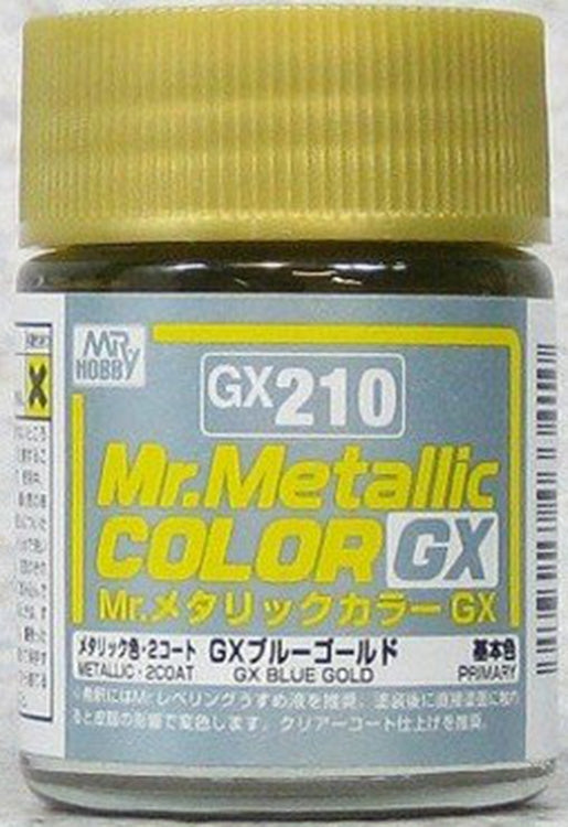 GSI Creos Mr. Color GX210 GX Blue Gold 2Coat (Metallic) 18ml