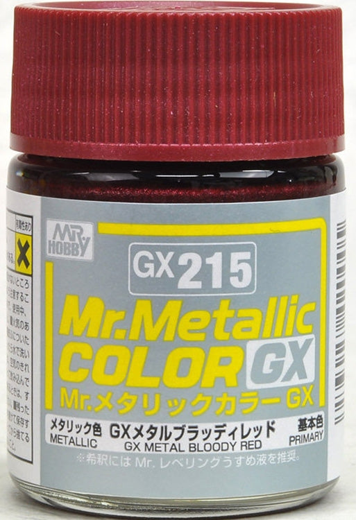 GSI Creos Mr. Color GX215 GX Metal Bloody Red (METALLIC) 18ml