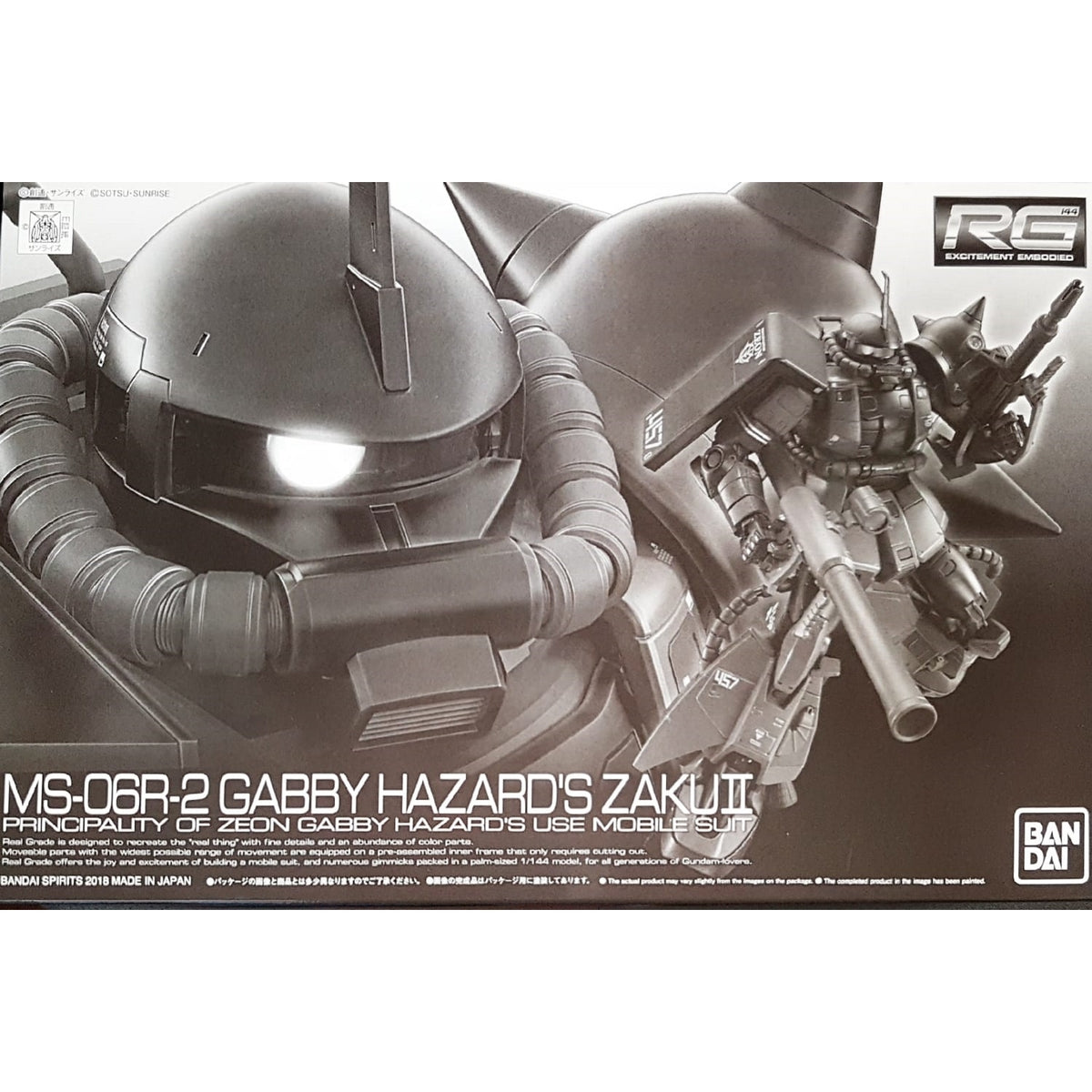 RG 1/144 MS-06R-2 Gabby Hazard's Zaku II