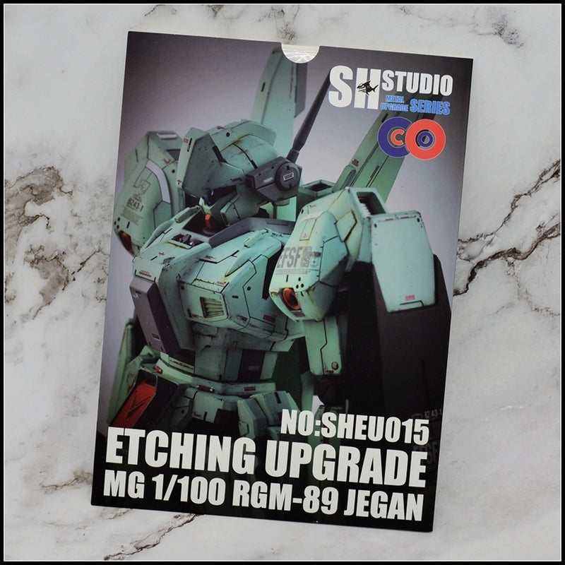 SH STUDIO MG 1/100 RGM-89 Jegan etched metal upgrade kit