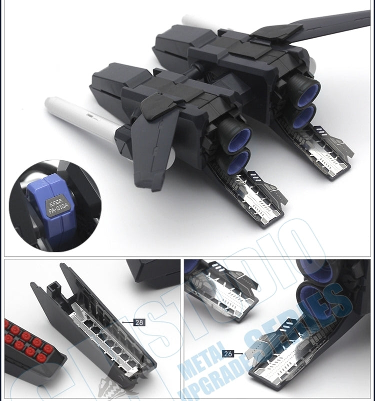 SH STUDIO MG 1/100 F.A. TEST MS FA-010 FAZZ etched metal upgrade kit
