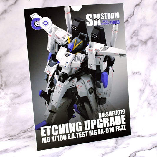SH STUDIO MG 1/100 F.A. TEST MS FA-010 FAZZ etched metal upgrade kit