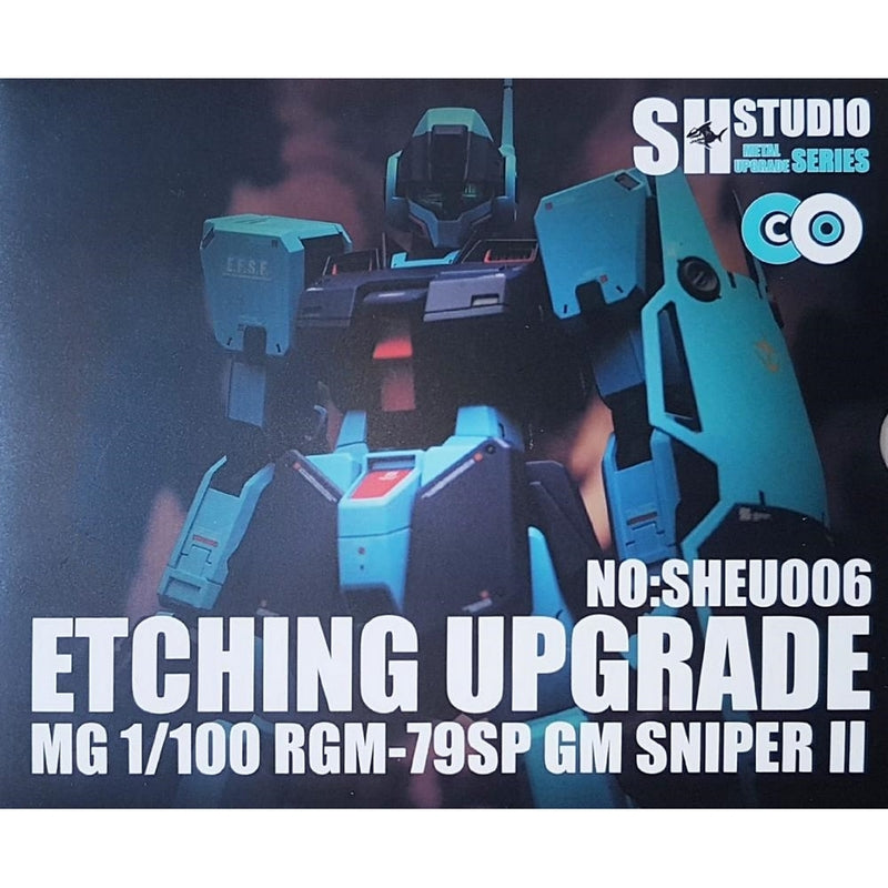 SH STUDIO MG 1/100 RGM-79SP GM Sniper II etched metal upgrade kit