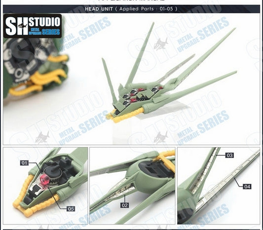 SH STUDIO 1/100 RE/100 Hamma-Hamma etched metal upgrade kit