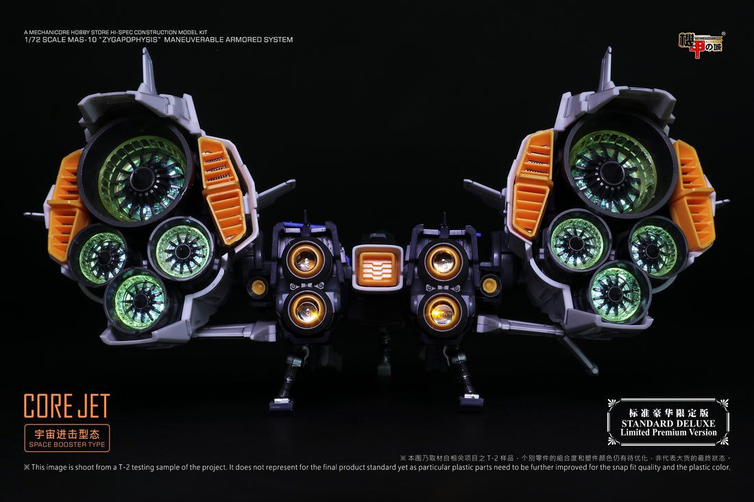 Exploring the Versatility of the Core Jet in the Mechanicore 1/72 MAS-10 Zygapophysis