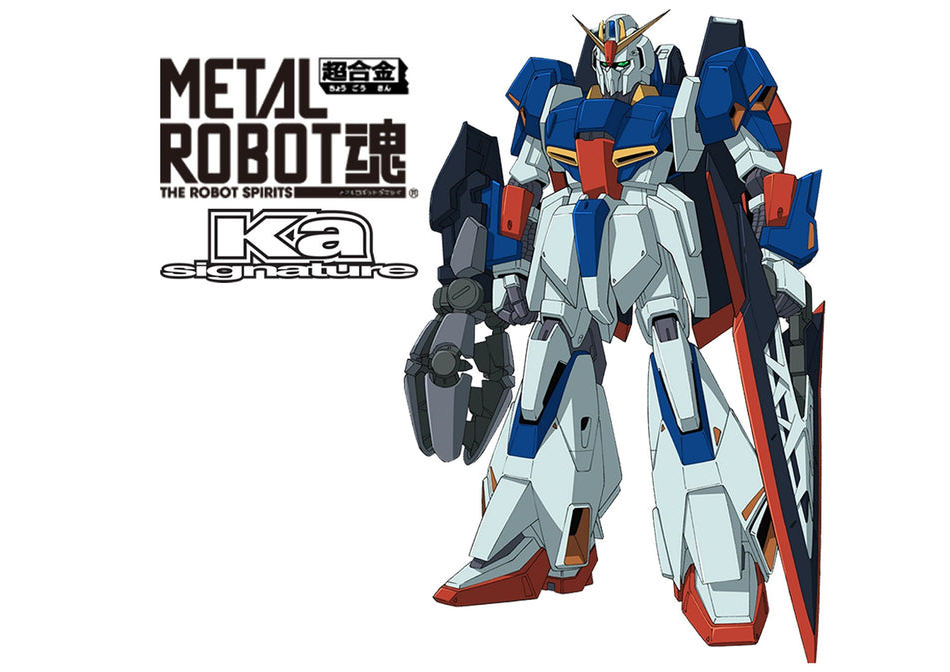 METAL ROBOT SPIRITS Zeta Gundam with I Field Claw and Blaster (Ka Signature)