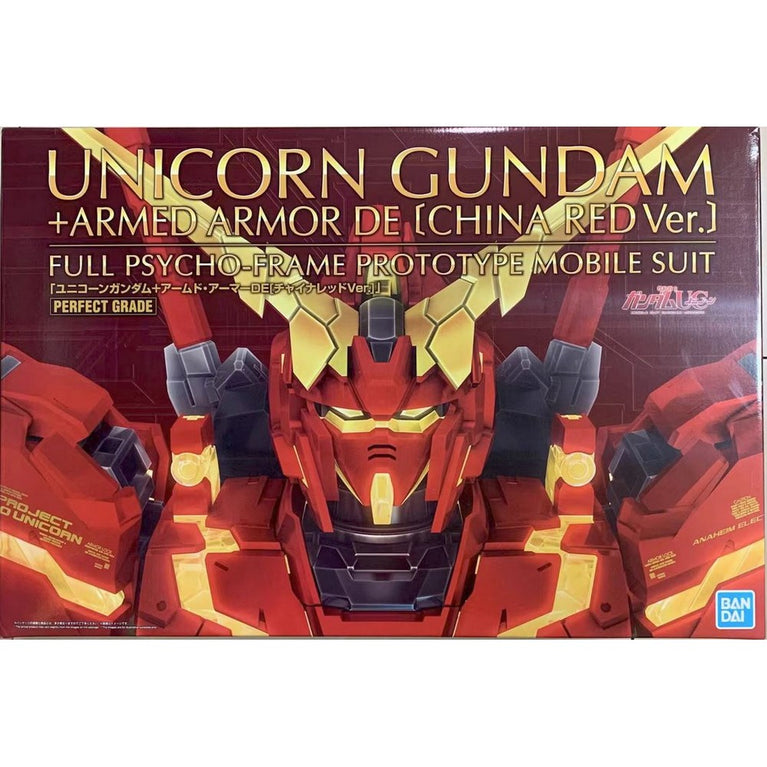 PG 1/60 Unicorn Gundam Bande Dessinee China Red Ver