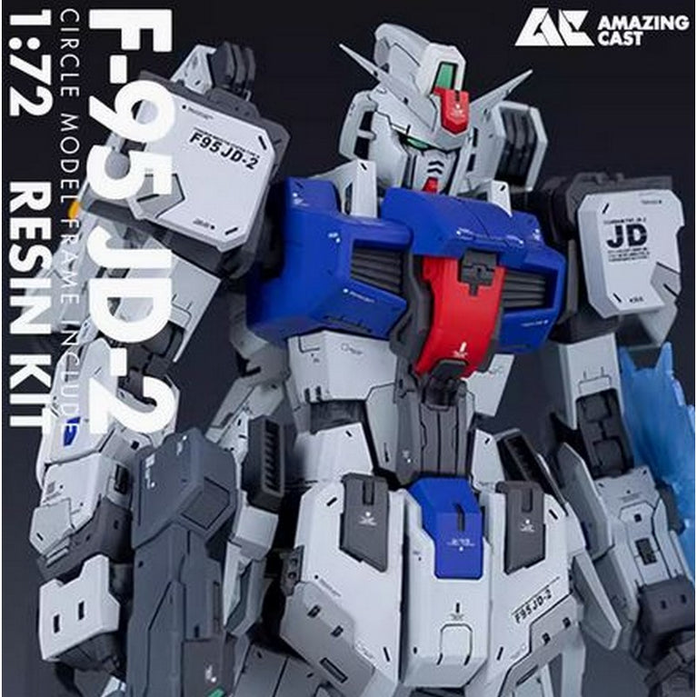 [AC Studio] 1/72 F95 JD2 Gundam F95 comic version GK resin kit comes with movable skeleton