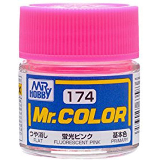 GSI Creos Mr. Color 174 Fluorescent Pink (Semi Gloss)  10ml