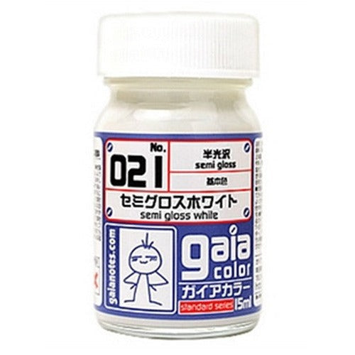 Gaia Color 021 Semi Gloss White 15ml