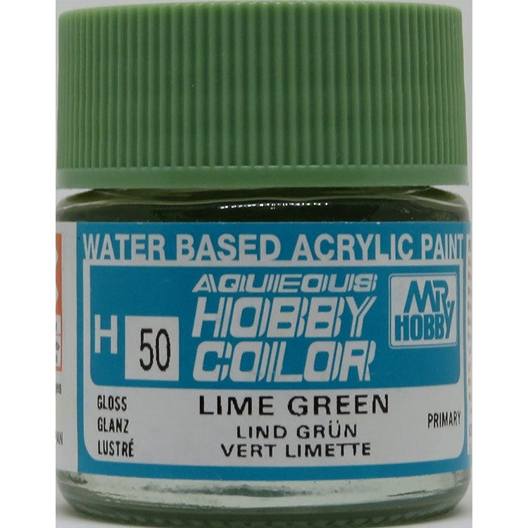 Peinture aqueuse GSI Creos Mr. Hobby H-050 【VERT CITRON BRILLANT】 
