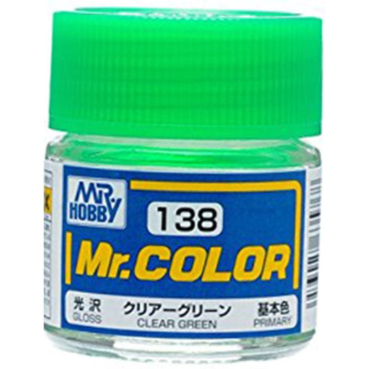 GSI Creos Mr. Color 138 Clear Green (GLOSS) 10ml