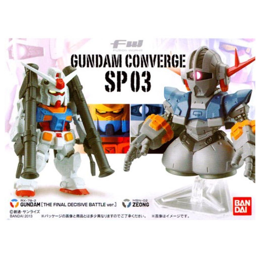 FW Gundam Converge SP03 [RX-78-2 Gundam X MSN-02 Zeong
