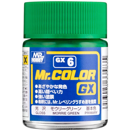 GSI Creos Mr. Color GX6 Morrie Green (Gloss) 18ml