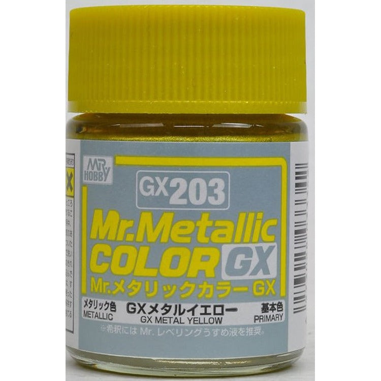 GSI Creos Mr. Color GX203 GX Yellow (Metallic) 18ml