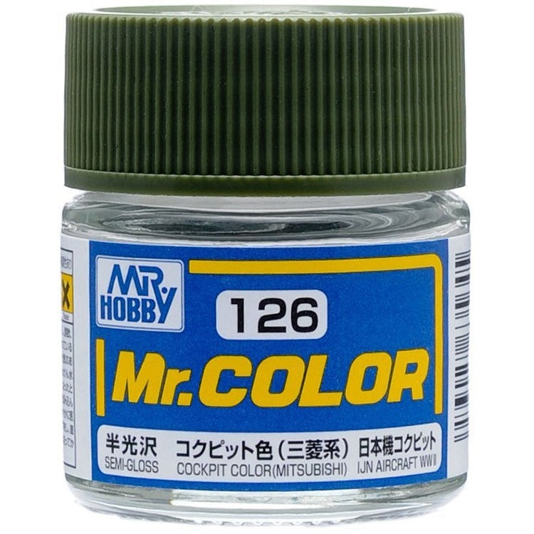 GSI Creos Mr. Color 126 Cockpit Color Mitusbishi (SEMI GLOSS) 10ml