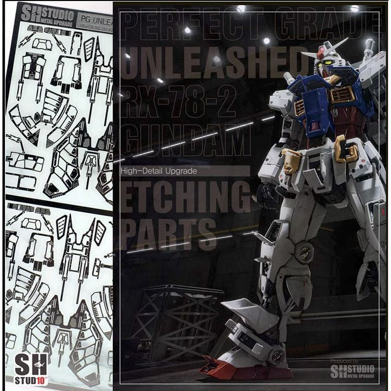 SH Studio PGU RX-78-2 Gundam Explosive Armor Etched Metal Sheet 1