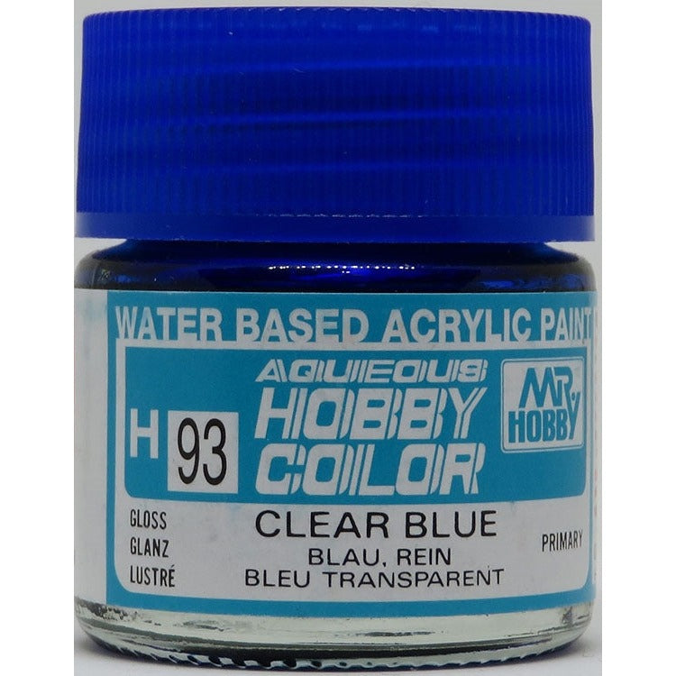 GSI Creos Mr. Hobby Aqueous Color H-093【GLOSS CLEAR BLUE】