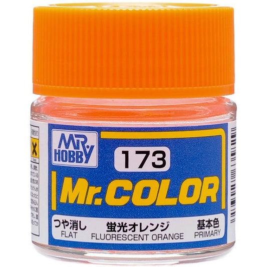 GSI Creos Mr. Color 173 Fluorescent Orange (Semi Gloss)  10ml