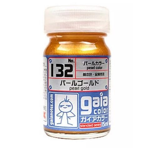 Gaia Color 132 Pearl Gold 15ml