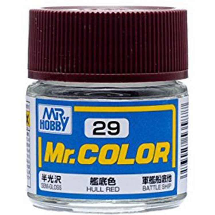 GSI Creos Mr. Color 029 Hull Red (SEMI GLOSS) 10ml