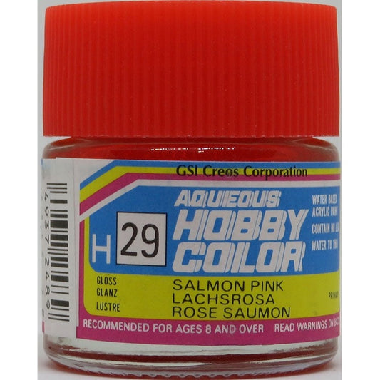 GSI Creos Mr. Hobby Aqueous Color H-029 【GLOSS SALMON PINK】(GUGH029)