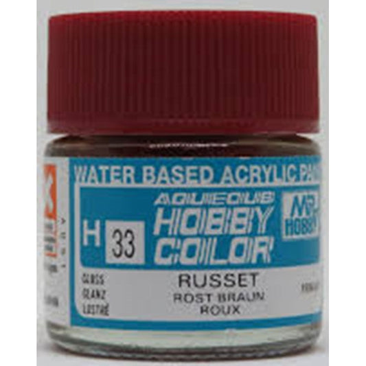 GSI Creos Mr. Hobby Aqueous Color H-033 【GLOSS RUSSET】