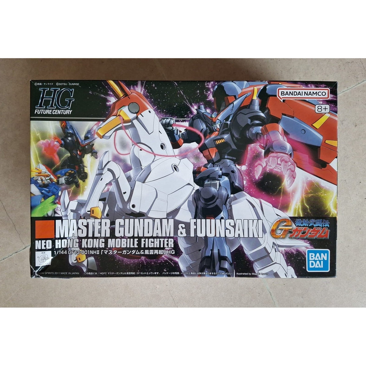 〖Creased and Dents〗1/144 HGFC 128 GF13-001NHII Master Gundam + Fuunsaiki