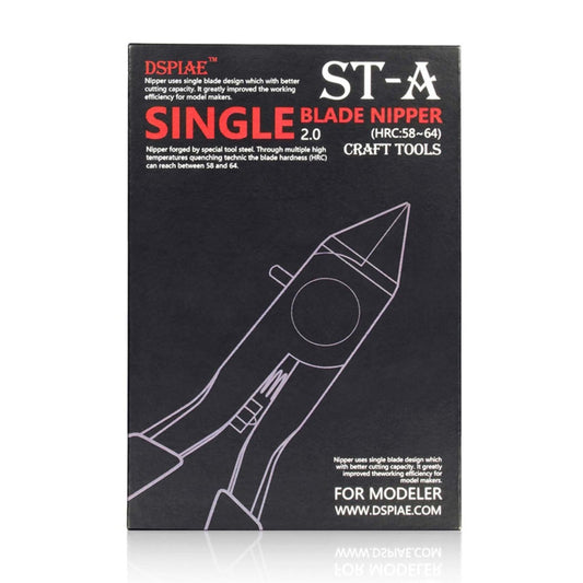 DSPIAE ST-A Single Blade Nipper 2.0 (HRC:58~64) Craft Tools [with maintenance kits]