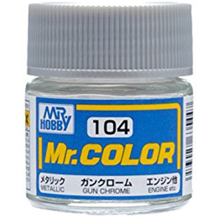 GSI Creos Mr. Color 104 Gunm Chrome (METALLIC) 10ml