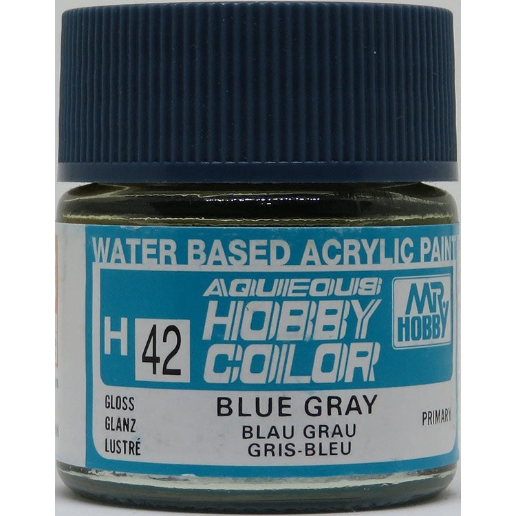 GSI Creos Mr. Hobby Aqueous Color H-042 【GLOSS BLUE GRAY】
