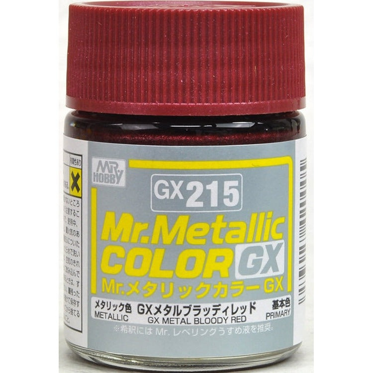 GSI Creos Mr. Color GX215 GX Metal Bloody Red (Metallic) 18ml
