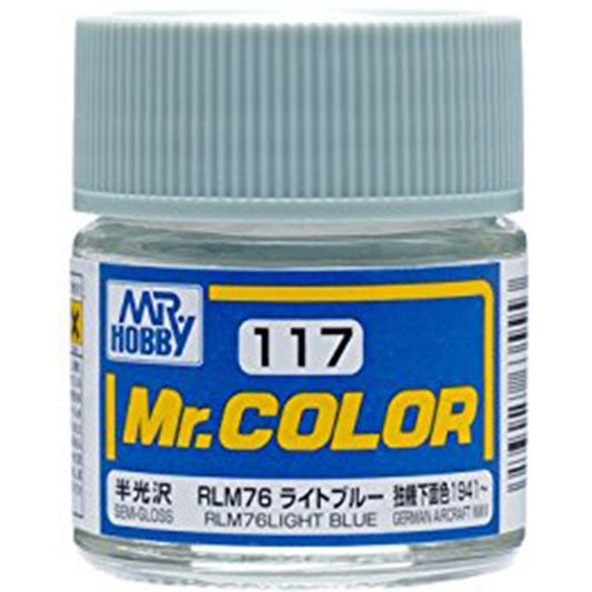 GSI Creos Mr. Color 117 RLM76 Light Blue (SEMI GLOSS) 10ml